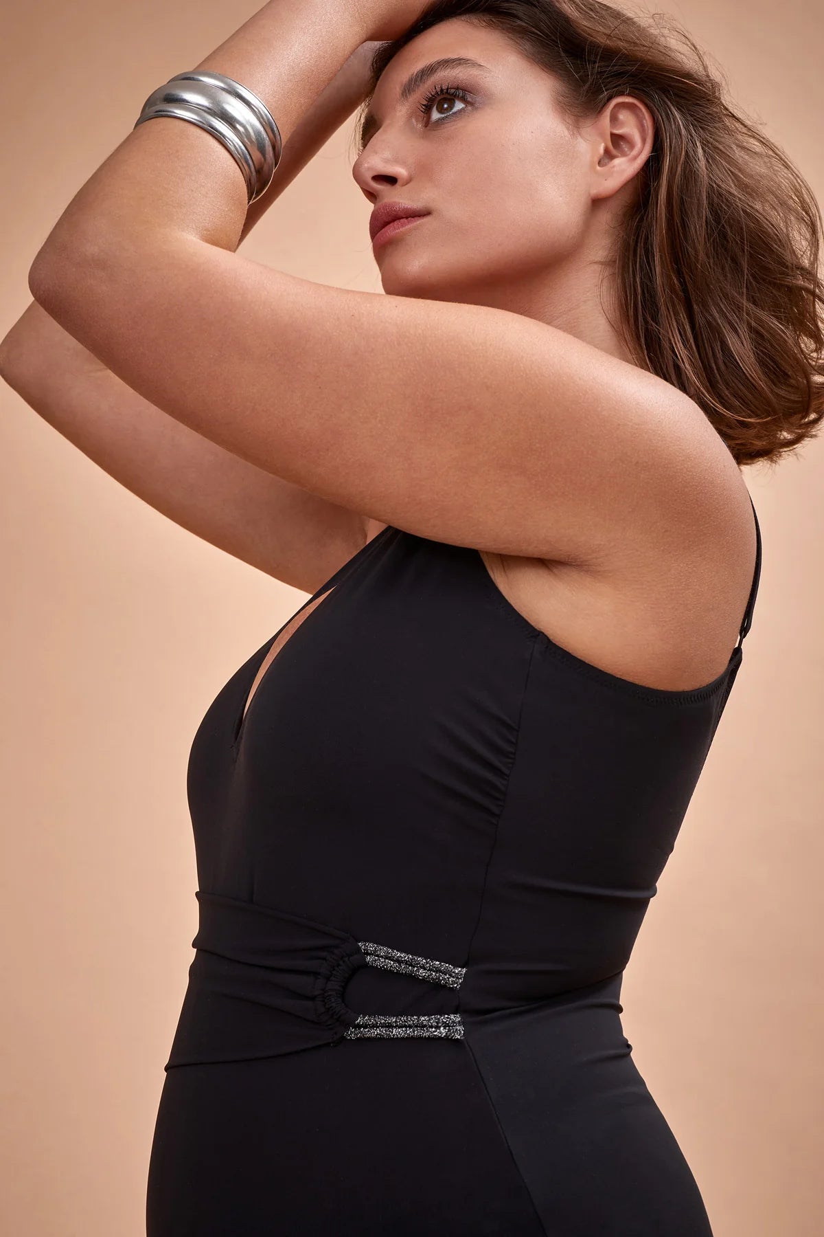 בגד ים שלם לנשים בצבע שחור - MASHBIR//365