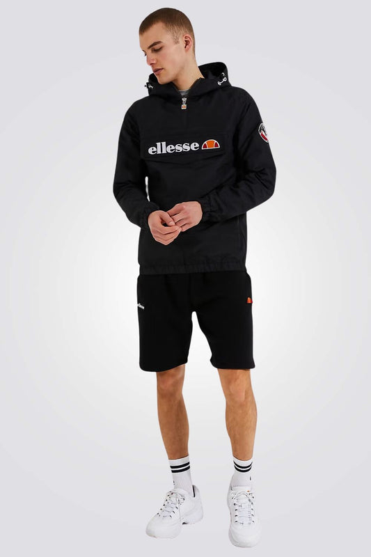 סווטשירט קפוצון מבית המותג ELLESSE, בעל סגירת רוכסן בצווארון והדפס המותג בחזית.