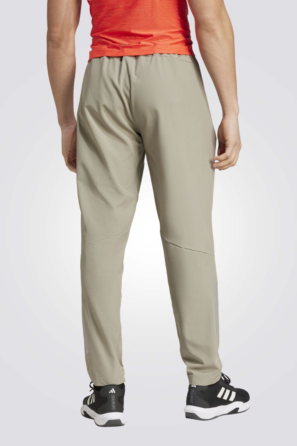 מכנסיים ארוכים לגברים Woven בצבע בז'