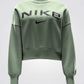 סווטשירט לנשים Sportswear Phoenix Fleece בצבע ירוק NIKE - 3