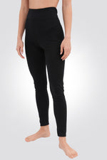 מכנס שחייה ארוך לנשים בצבע שחור - MASHBIR//365