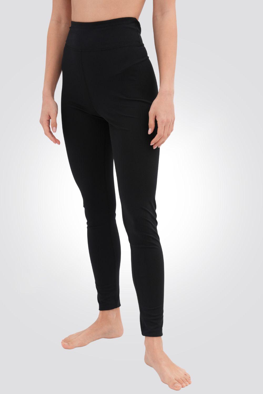 מכנס שחייה ארוך לנשים בצבע שחור - MASHBIR//365