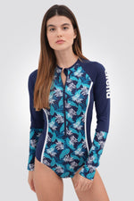 בגד ים שלם לנשים בצבע כחול - MASHBIR//365