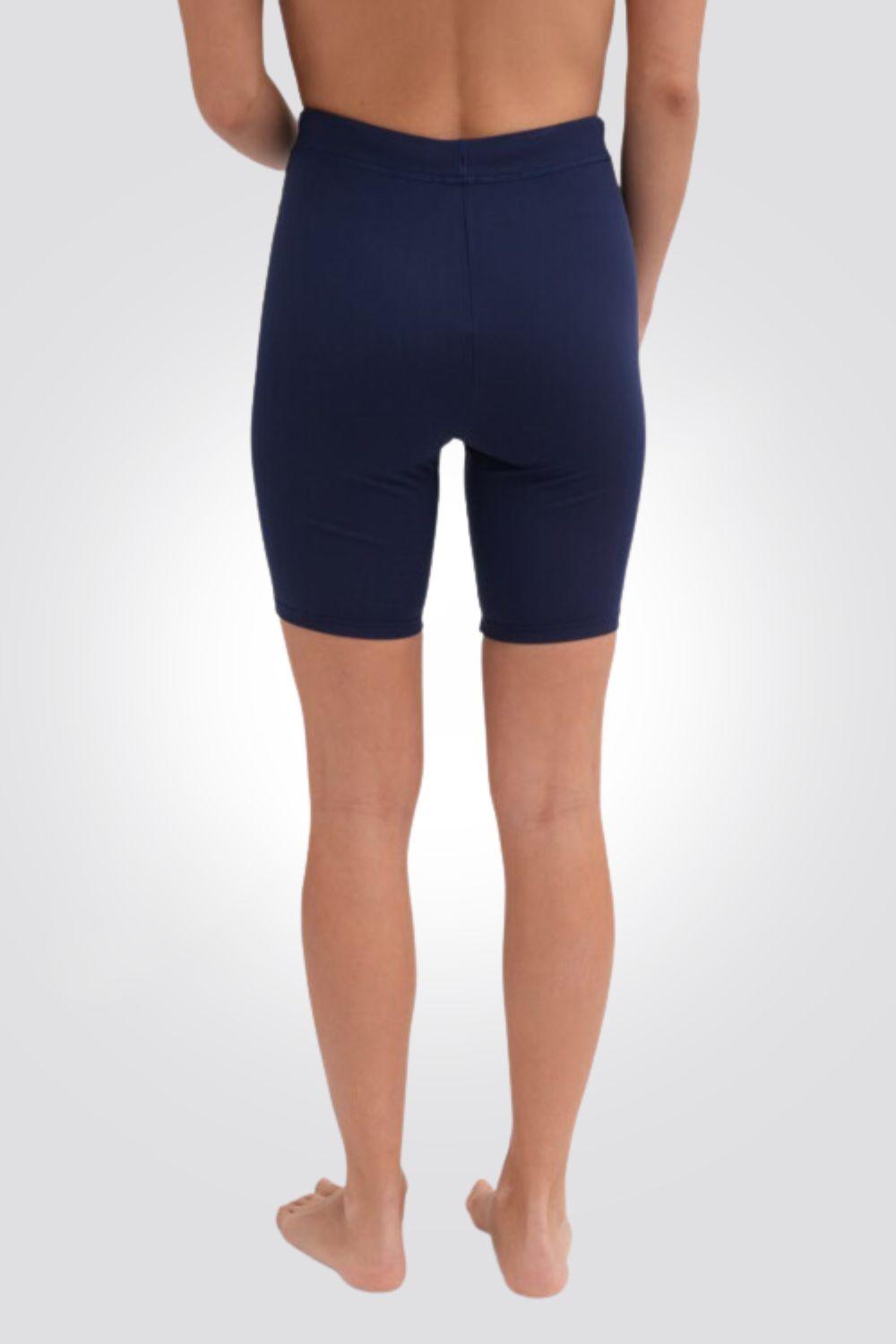 טייץ שחייה קצר לנשים בצבע נייבי - MASHBIR//365