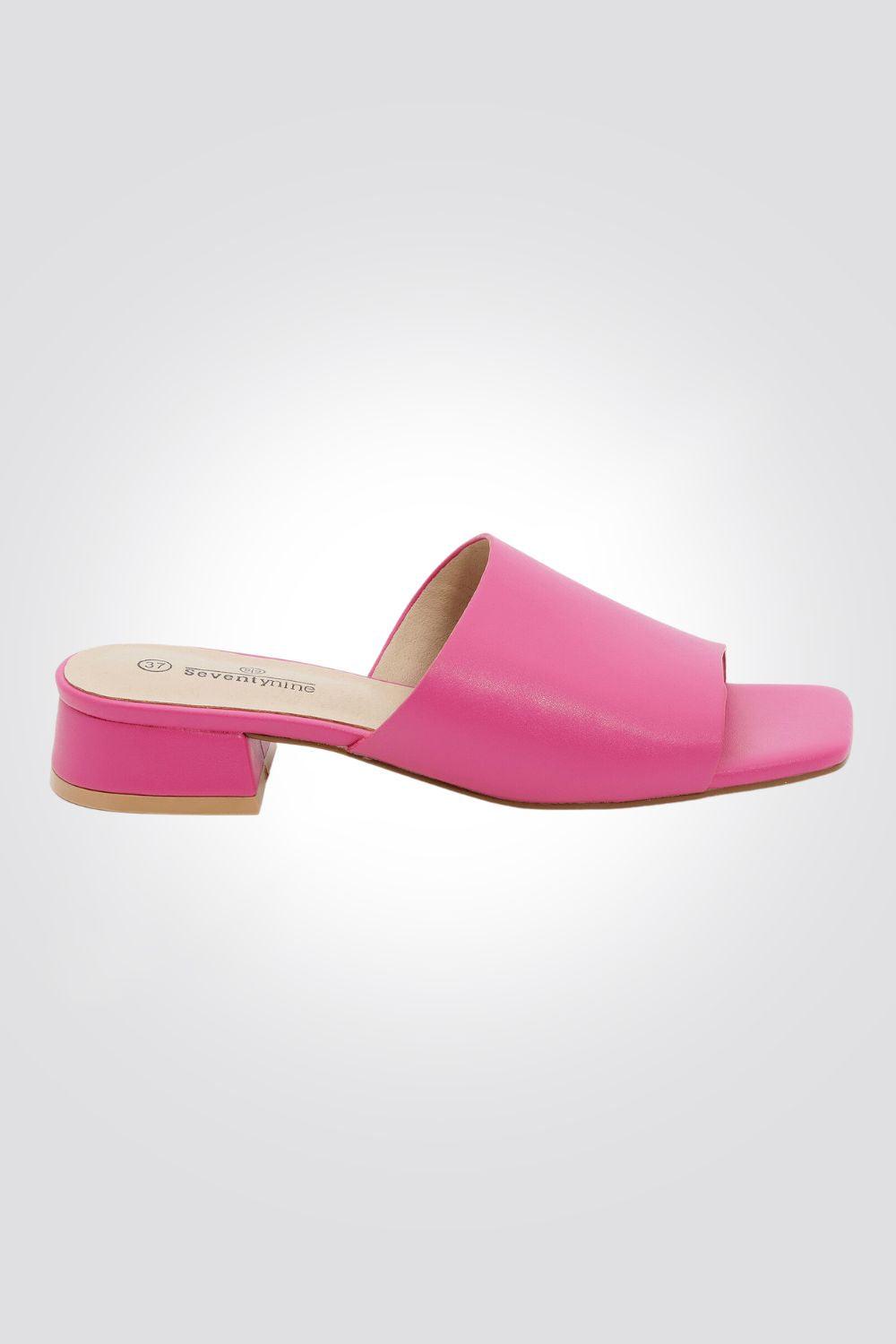 כפכף עקב סטורי בצבע פוקסיה - MASHBIR//365