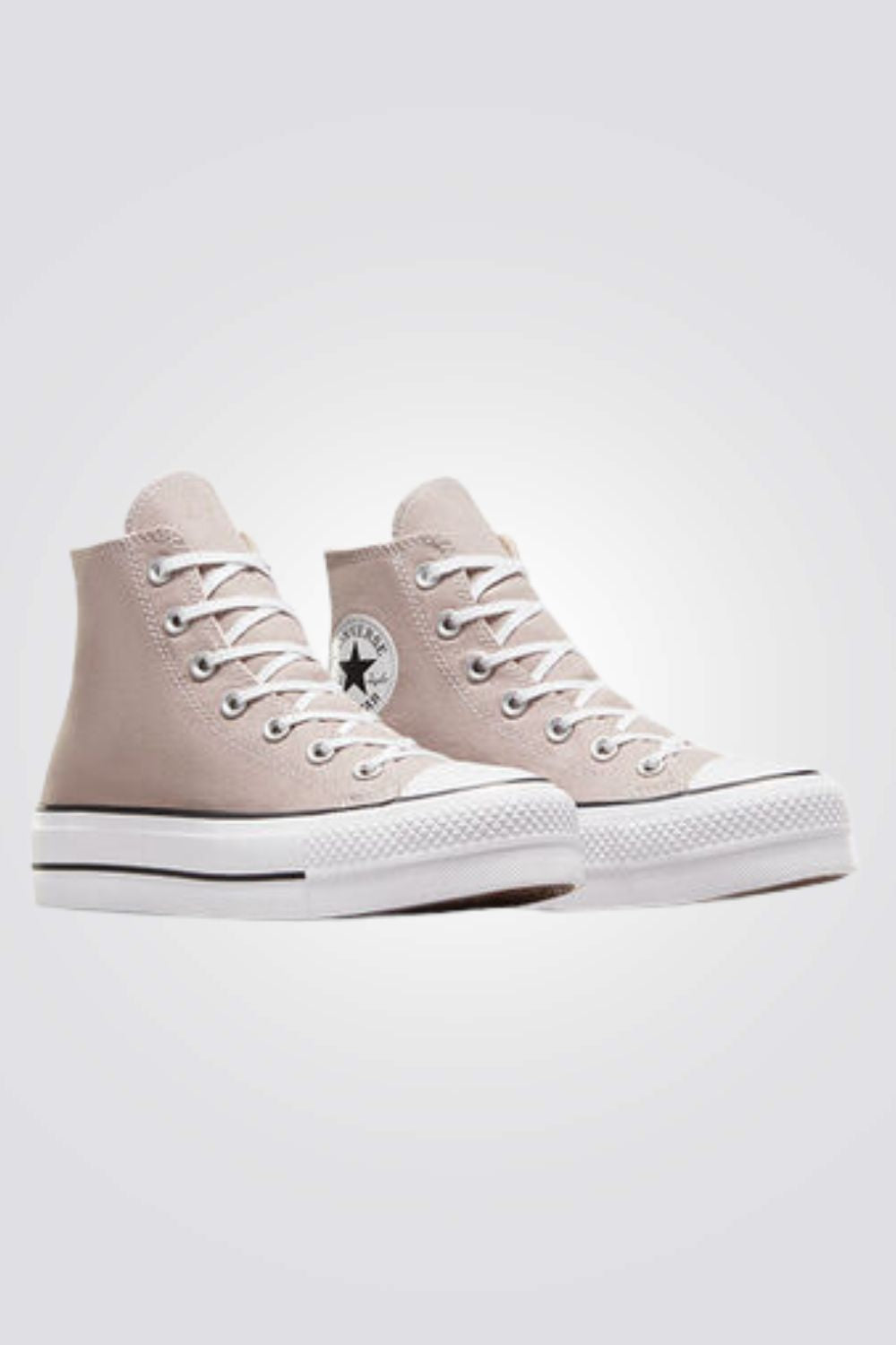 סניקרס גבוהות לנשים Chuck Taylor All Star Lift Platform בצבע בז'