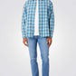 ג'ינס לגברים TEXAS SLIM בצבע כחול - 1