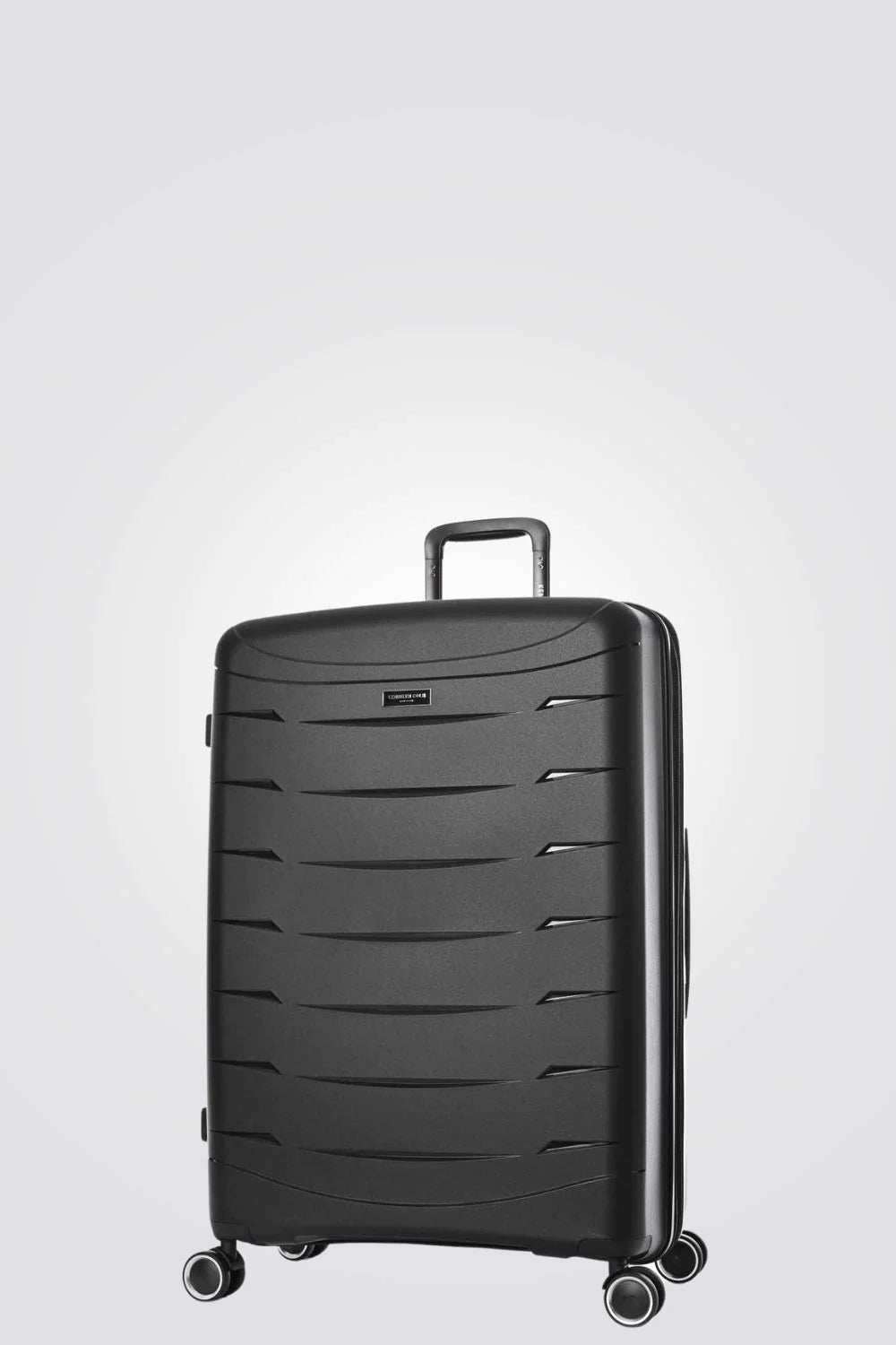 סט מזוודות קשיחות ESSENTIAL בצבע שחור