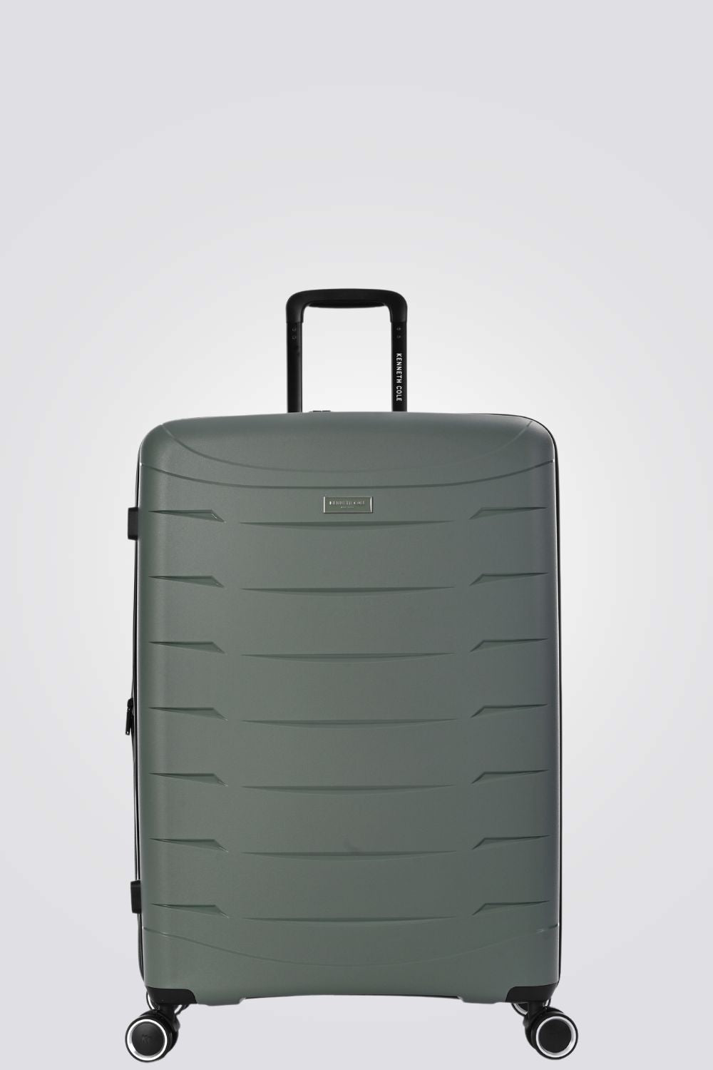 סט מזוודות קשיחות ESSENTIAL בצבע ירוק זית