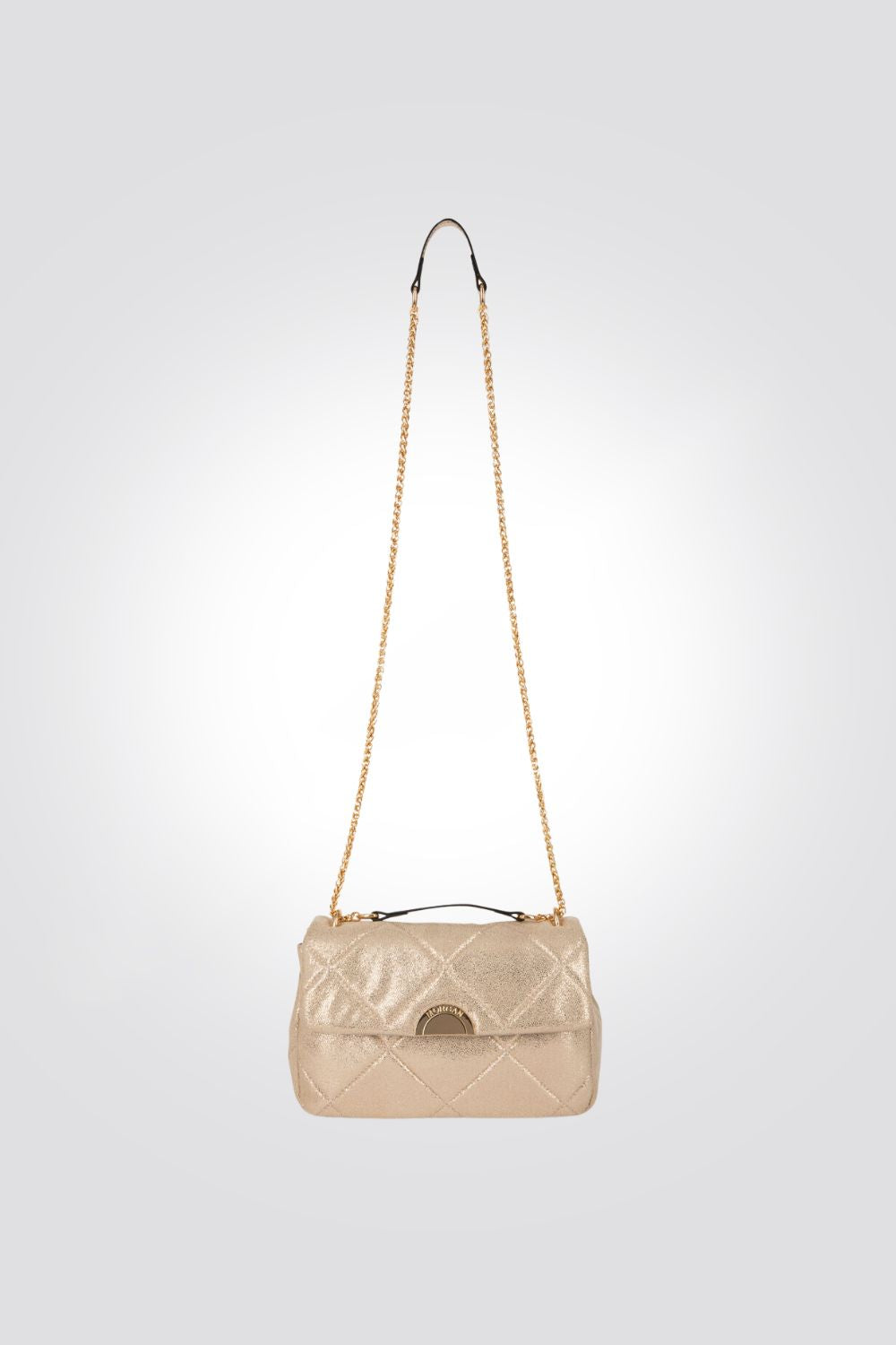 תיק קלאץ' בצבע זהב