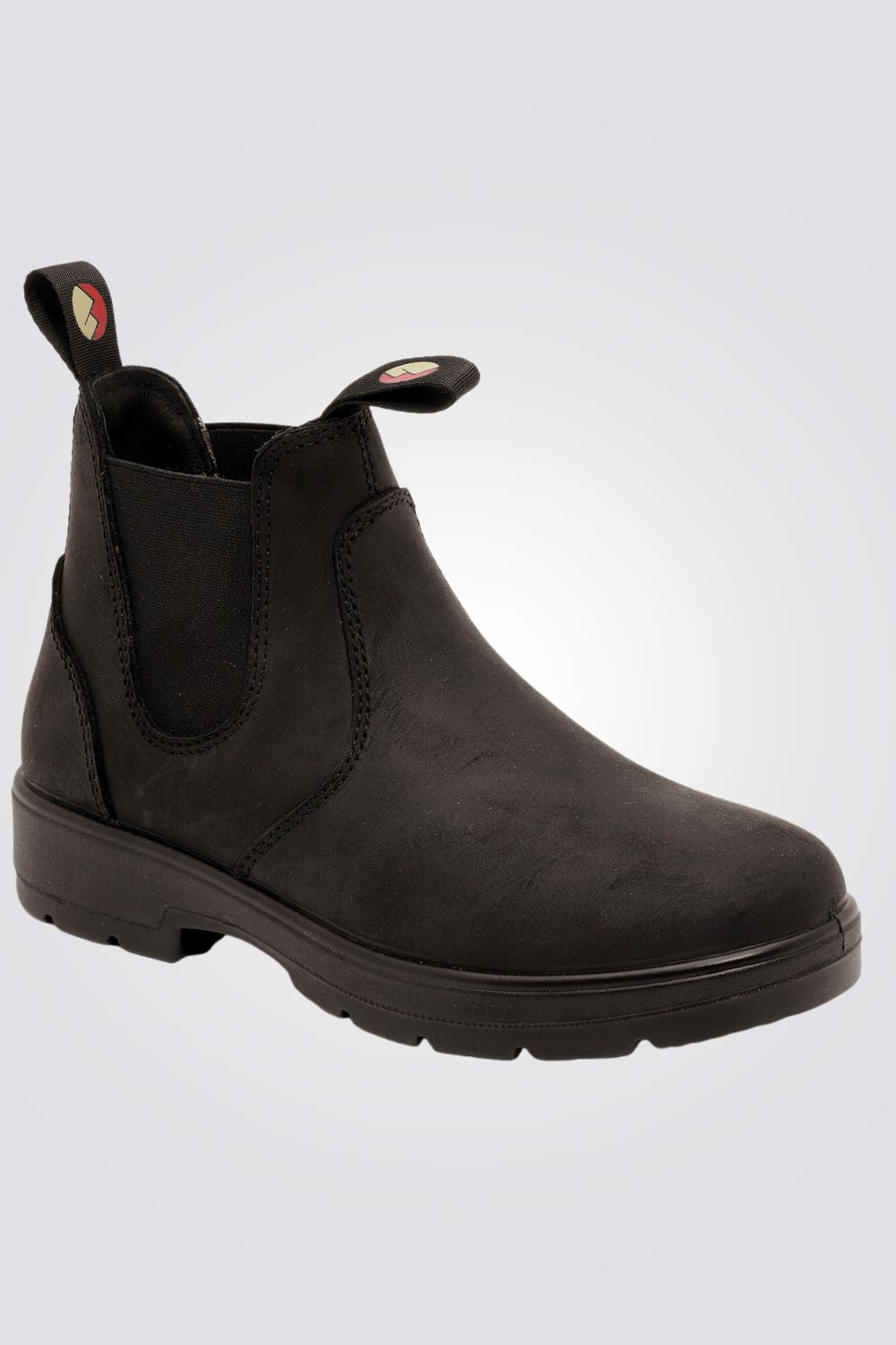 מגפיים לגברים גומא בצבע שחור