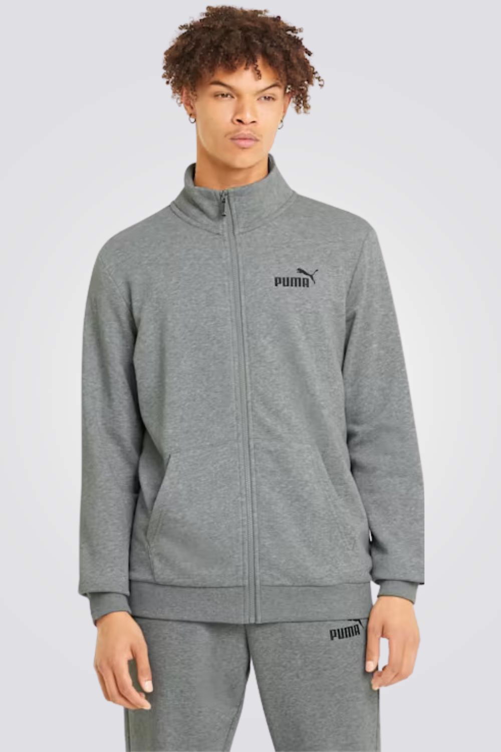 ג'קט לגברים 586694 03 ESS בצבע אפור