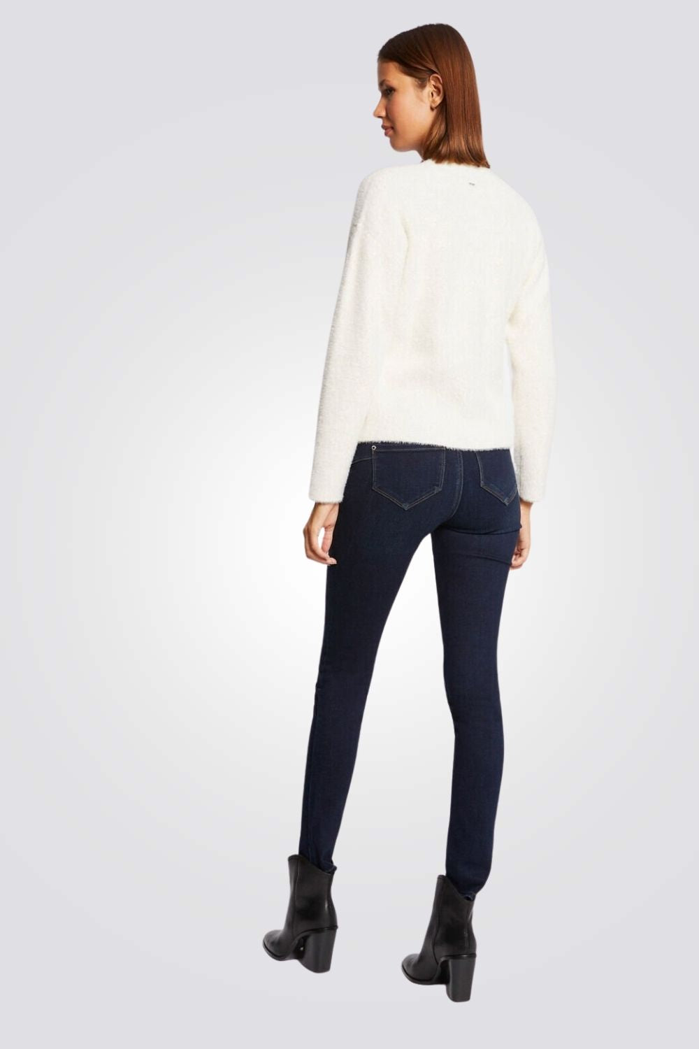 קרדיגן לנשים בצבע שמנת