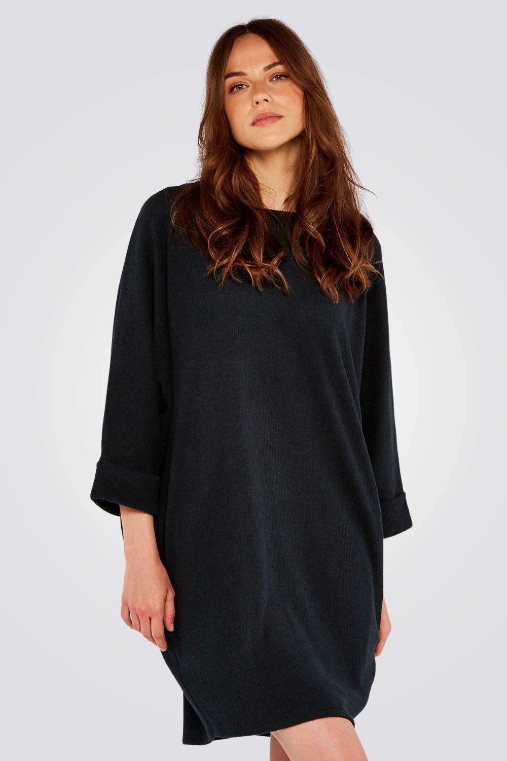 שמלת מיני בצבע ירוק