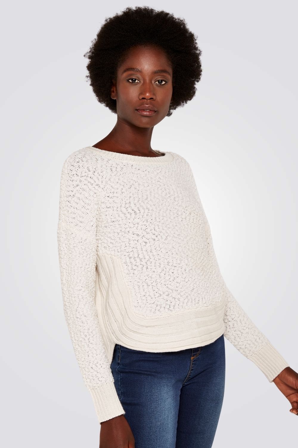 סריג לנשים מבצע שמנת