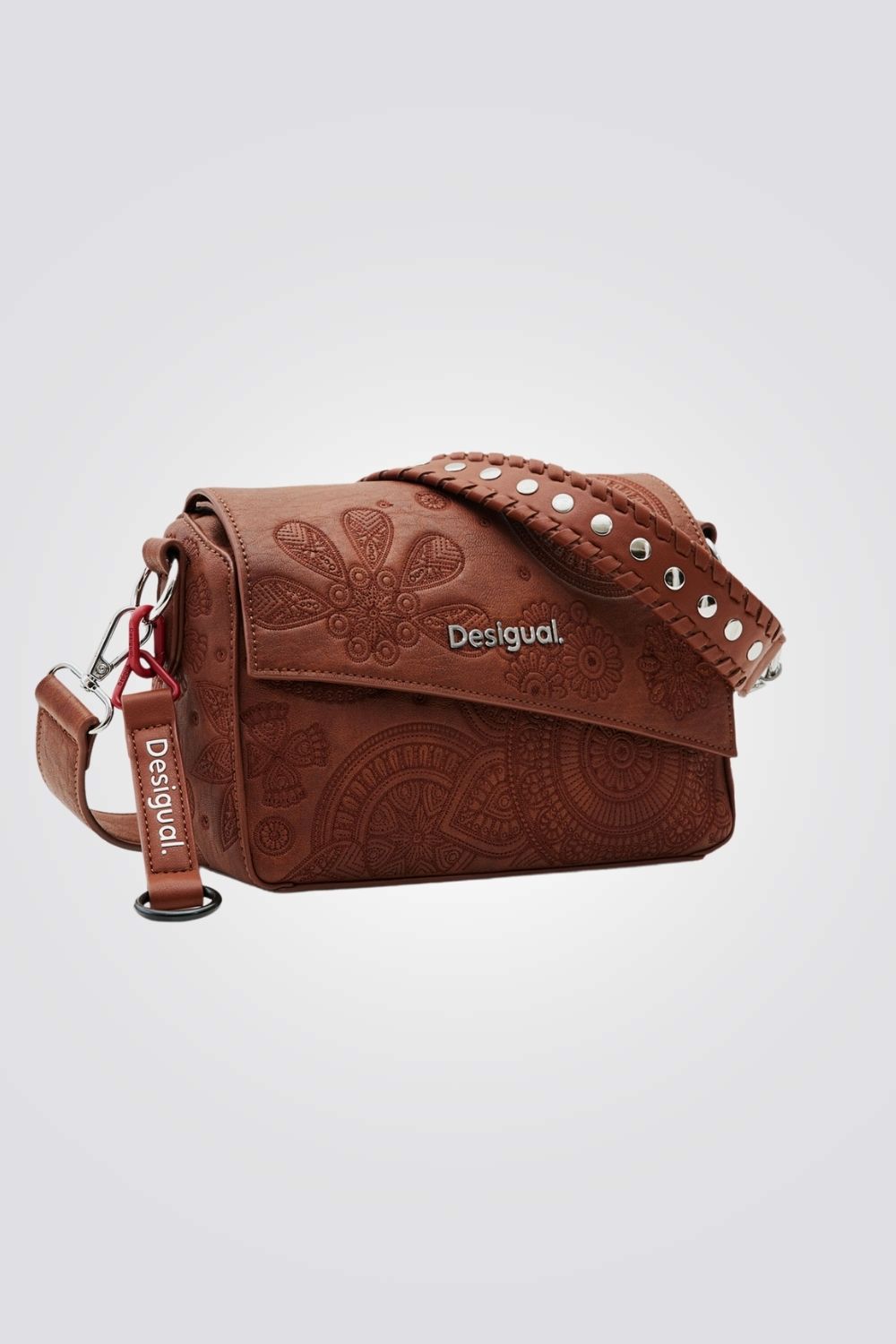 תיק צד בצבע קאמל