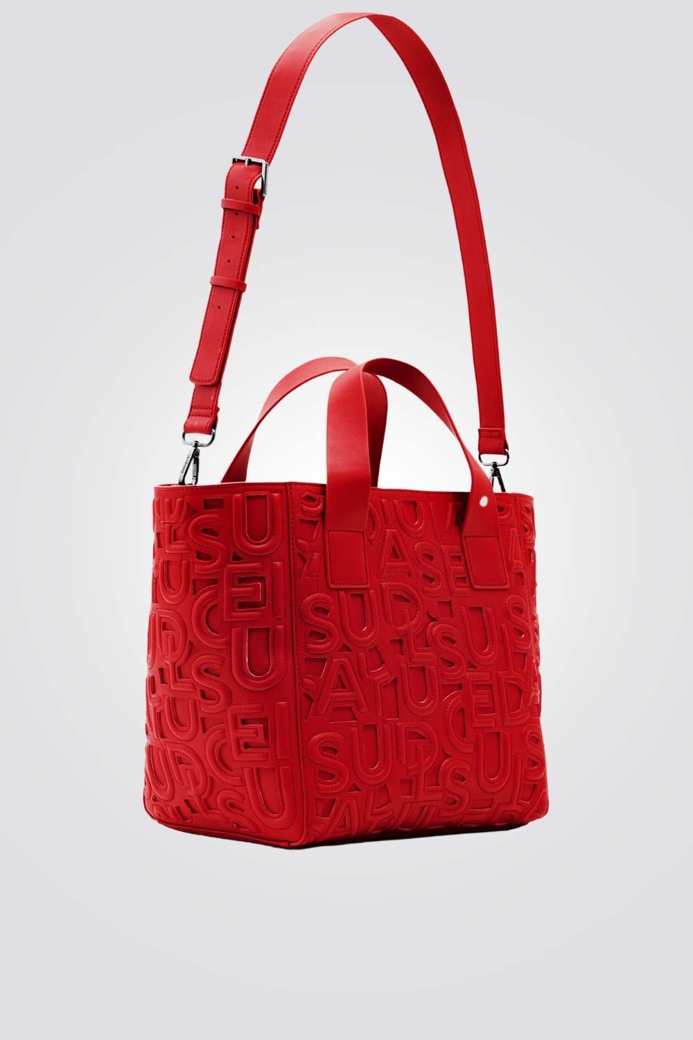 תיק צד בצבע אדום