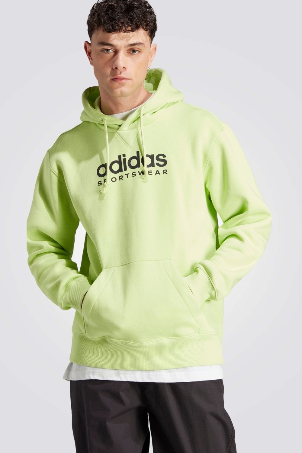 קפוצ'ון לגברים PULLIM בצבע ירוק זוהר