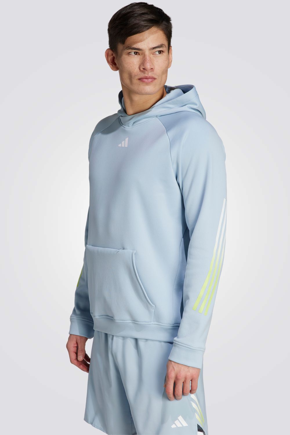 סווטשירט לגברים TI 3S בצבע כחול