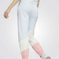 מכנסיים ארוכים לנשים POWER Cat Pants בצבע תכלת וורוד - 2