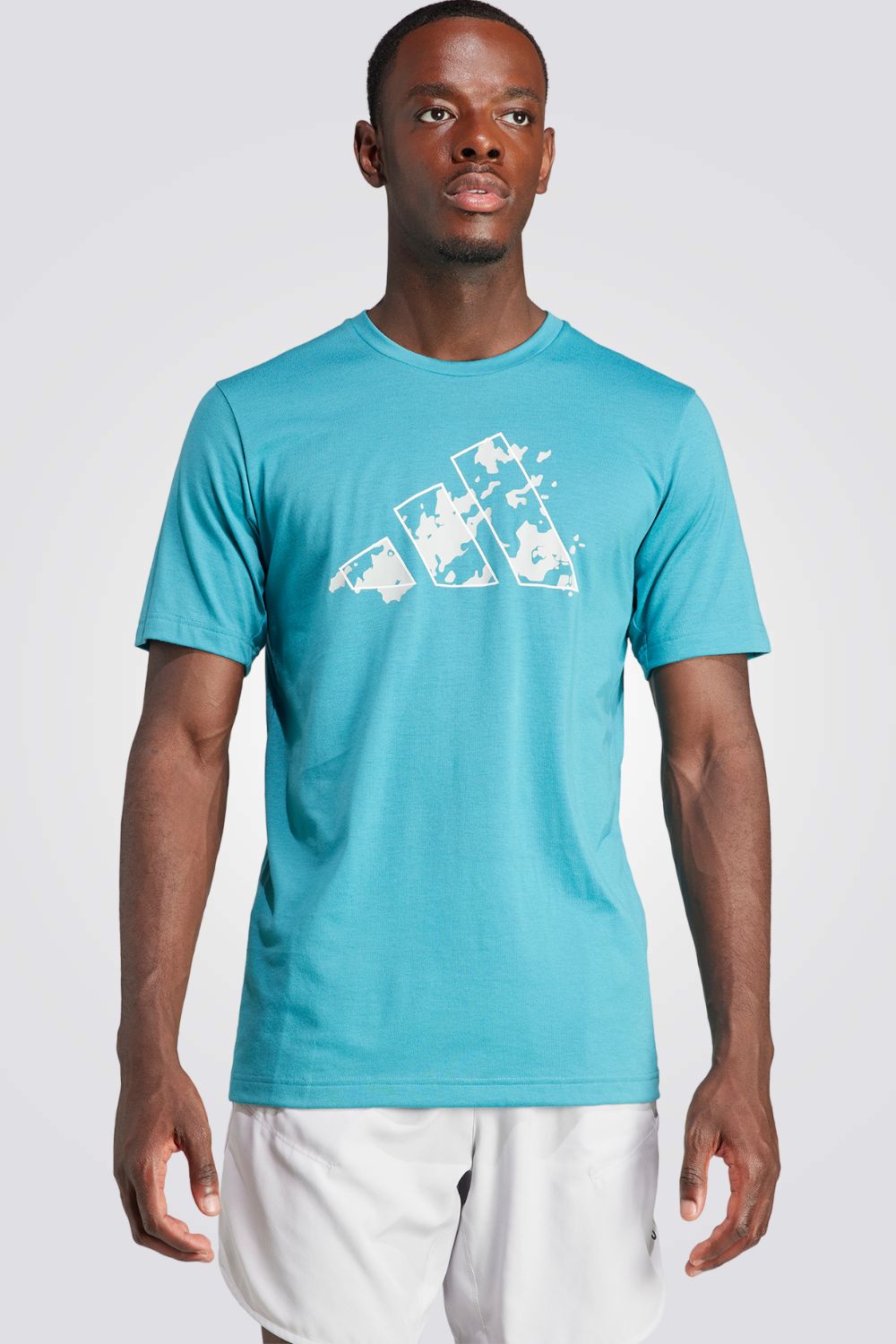 טישירט לגברים TR ES בצבע טורקיז