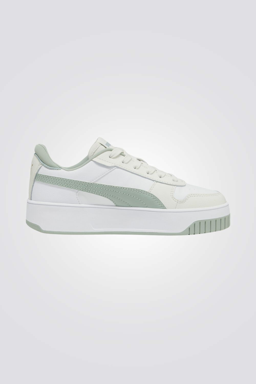 סניקרס לנשים Carina Street בצבע ירוק ולבן