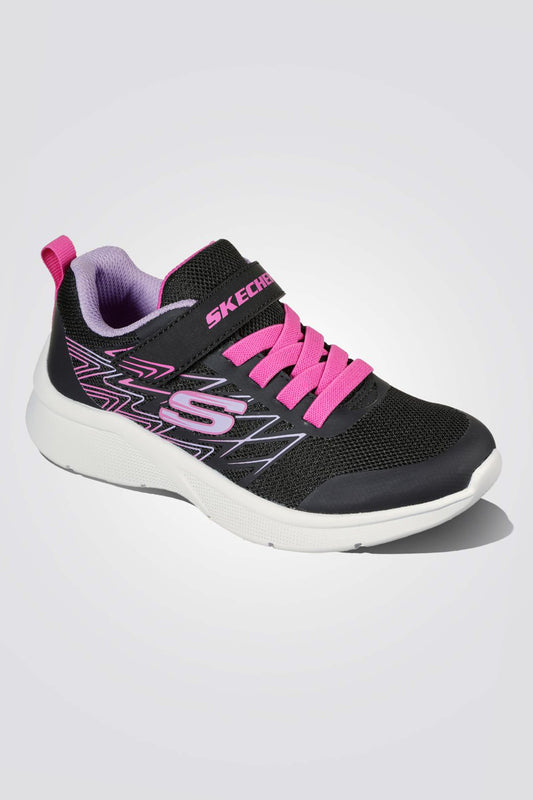 נעלי ספורט לילדות 3d Print Detail Flat Gore & St בצבע ורוד ושחור
