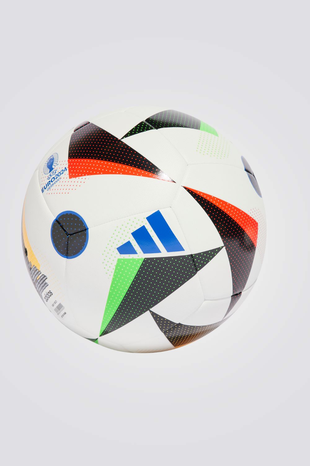כדורגל EURO 24 TRAINING בצבע לבן שחור ואדום