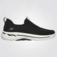 נעלי ספורט לנשים Stretch Fit Knit Slip On בצבע שחור - 1