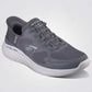 נעלי ספורט לגברים Slip-ins Bounder 2.0 בצבע אפור - 2