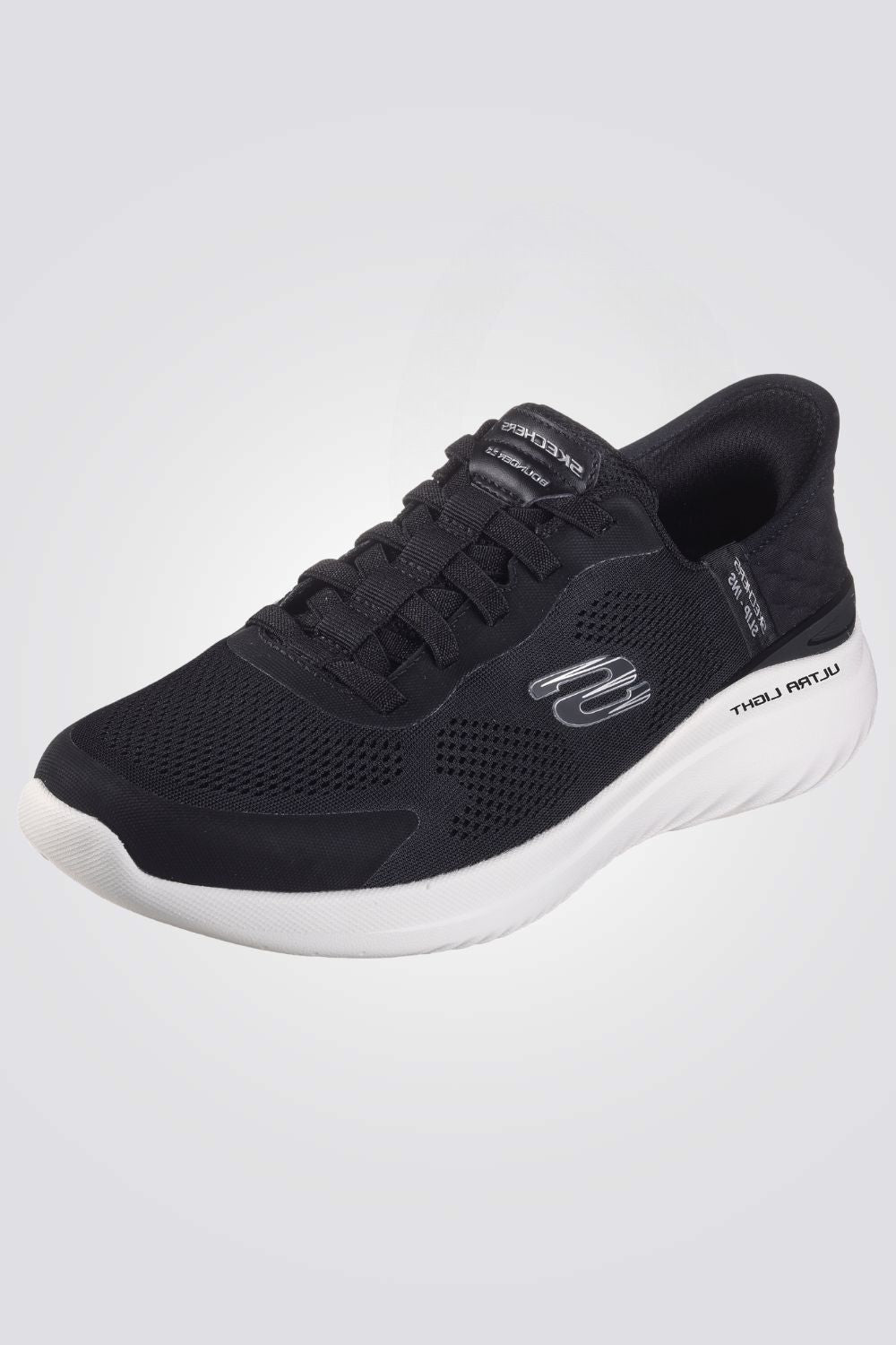 נעלי ספורט לגברים Slip-Ins Sport Bounder 2.0 בצבע שחור ולבן
