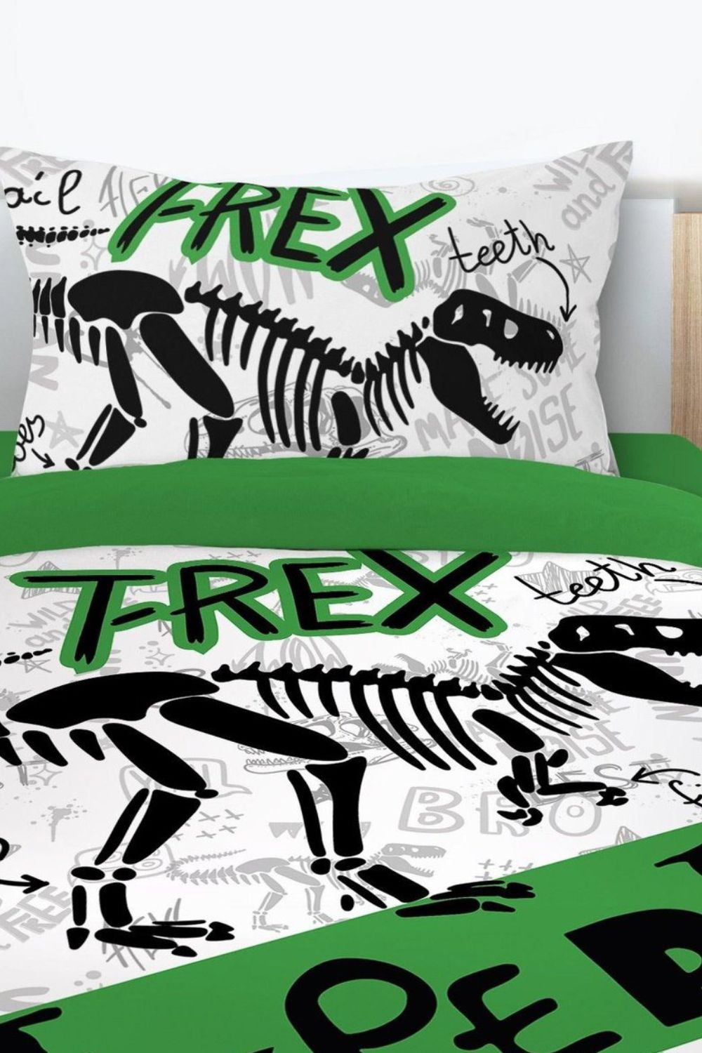 סט מצעים T-REX יחיד 90/200