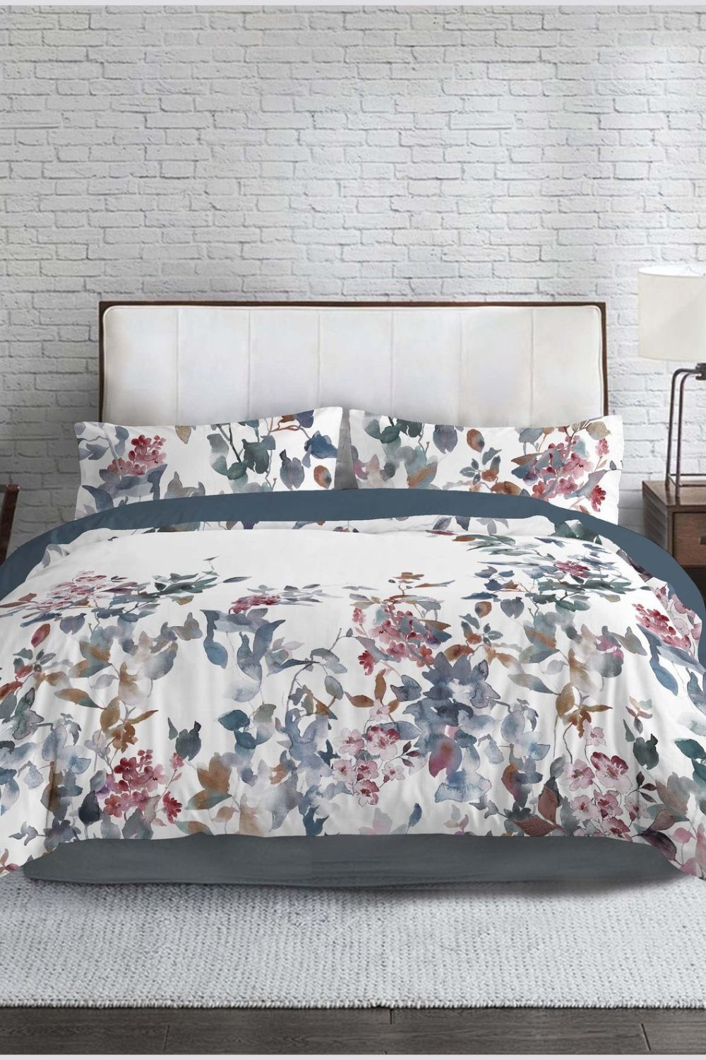 סט מצעים זוגי רחב 180/200 כותנה סאטן דגם IVY