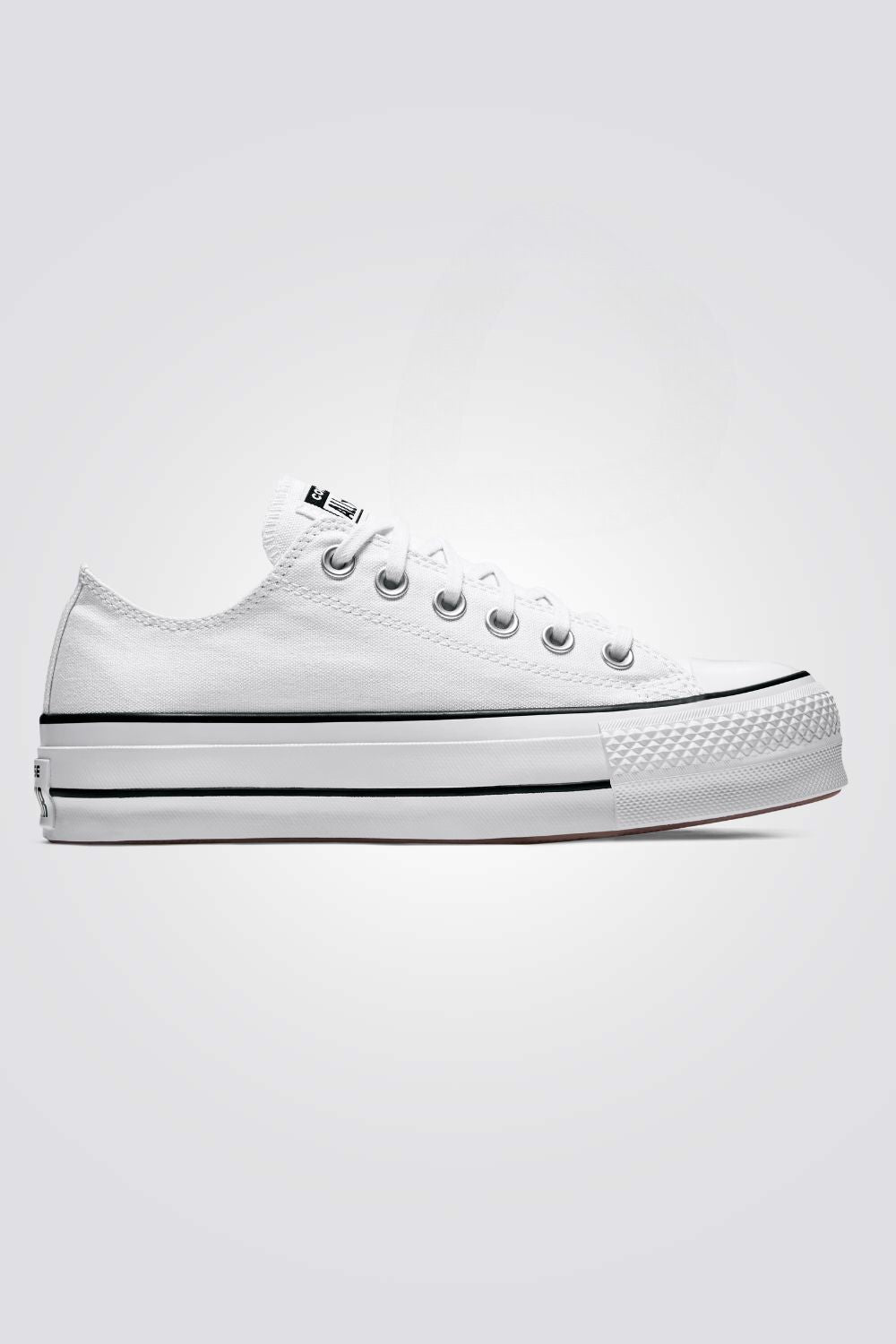 סניקרס לנשים CONVERSE ALL STAR CTAS LIFT OX בצבע לבן