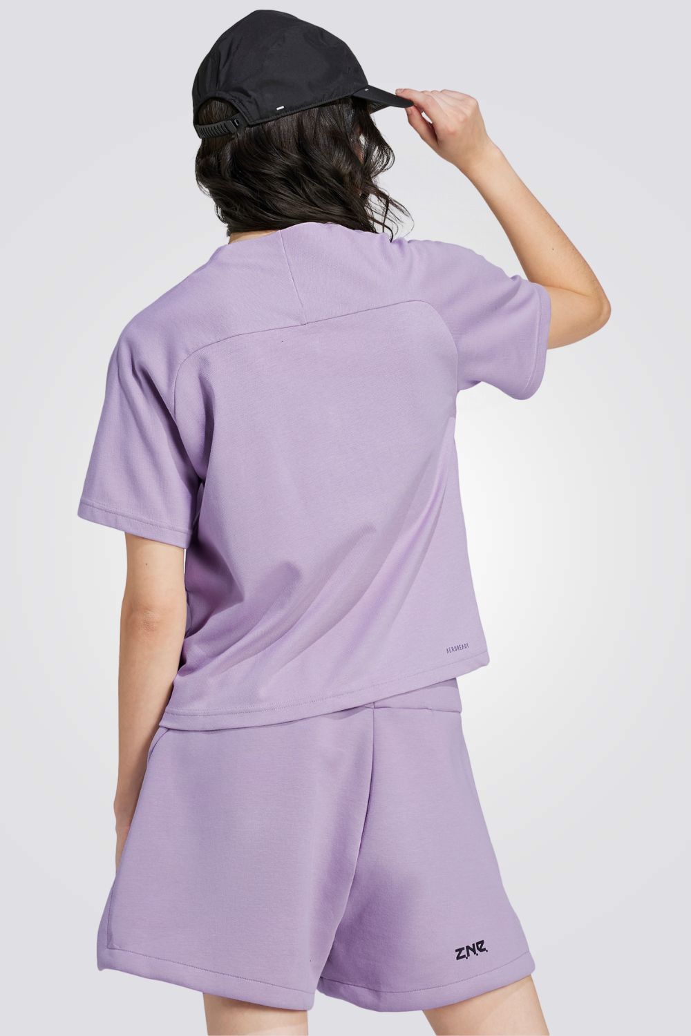 טישירט לנשים Z.N.E. בצבע סגול לילך