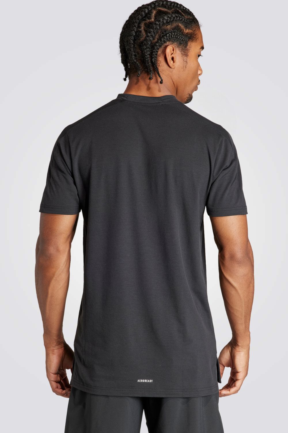 טישירט לגברים D4T בצבע שחור