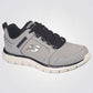 נעלי ספורט לגברים Track - Knockhill  בצבע אפור בהיר ושחור - 2