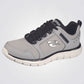 נעלי ספורט לגברים Track - Knockhill  בצבע אפור בהיר ושחור - 3