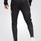 מכנסיים ארוכים לגברים TIRO 24 SLIM בצבע שחור ולבן - 2