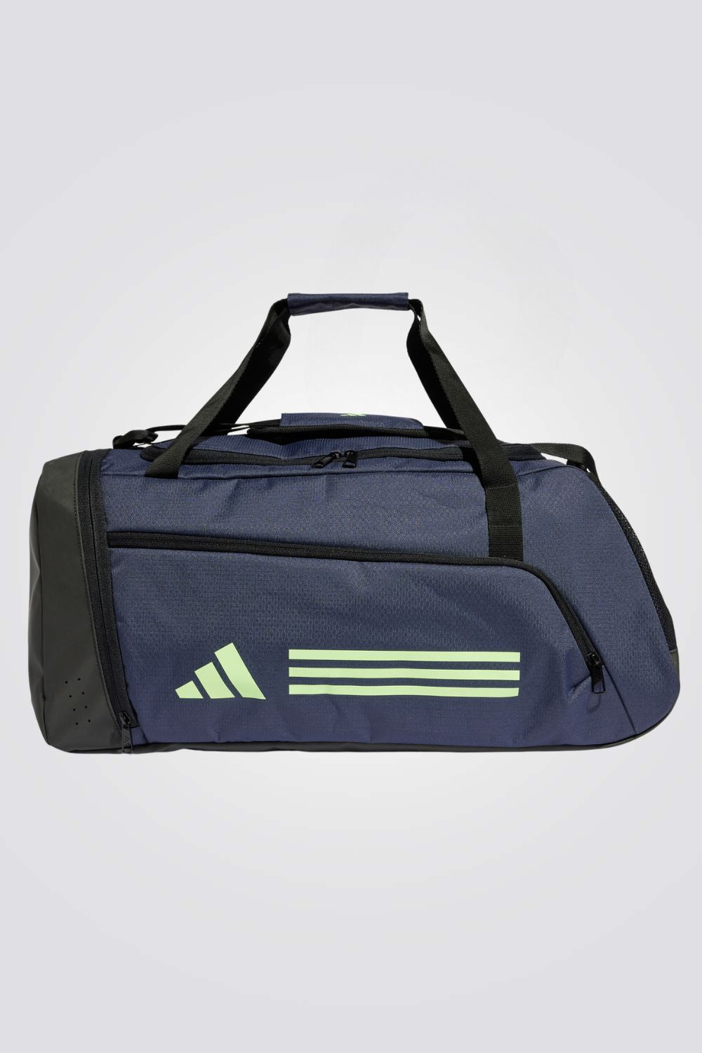 תיק אימון ESSENTIALS 3-STRIPES 51.5L בצבע נייבי ושחור