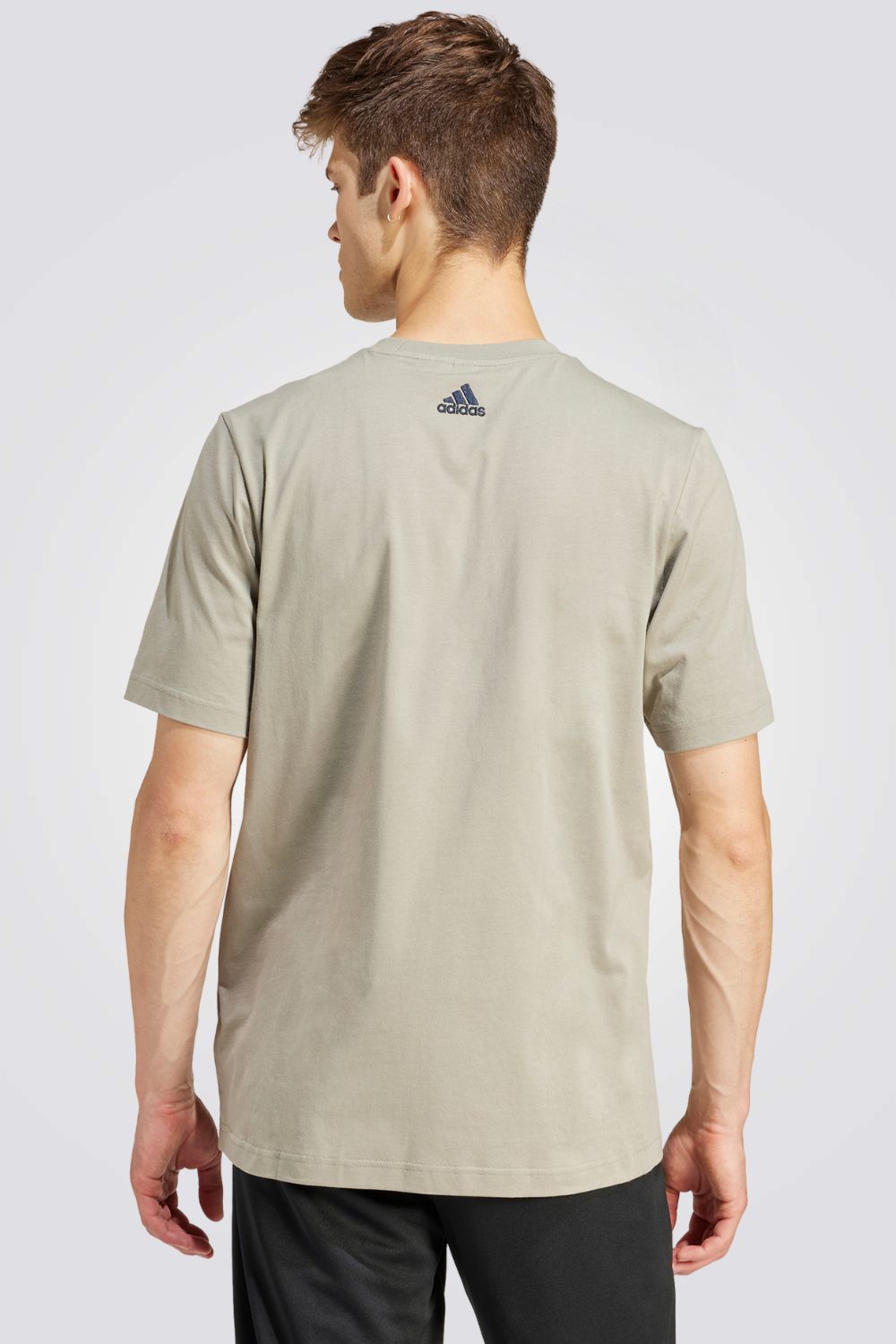 טישירט לגברים HOUSE OF TIRO בצבע אפור בהיר