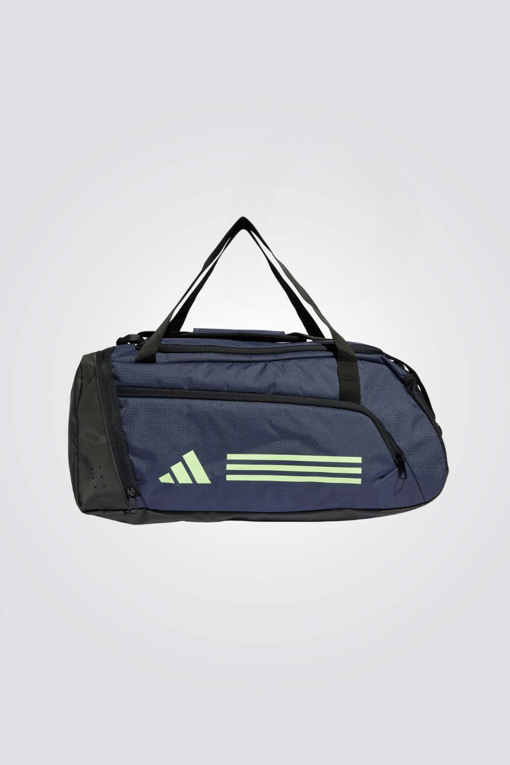 תיק אימון ESSENTIALS 3-STRIPES 30L בצבע נייבי ושחור
