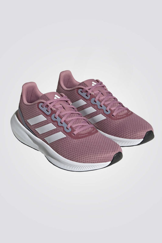 נעלי ספורט לנשים RUNFALCON 3.0 בצבע סגול לילך ולבן