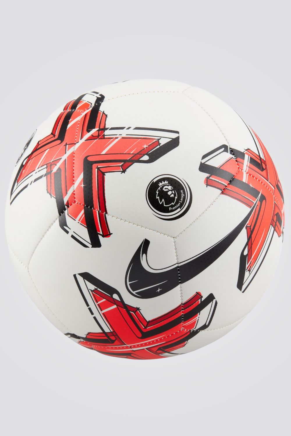 כדורגל Premier League Pitch בצבע לבן ואדום