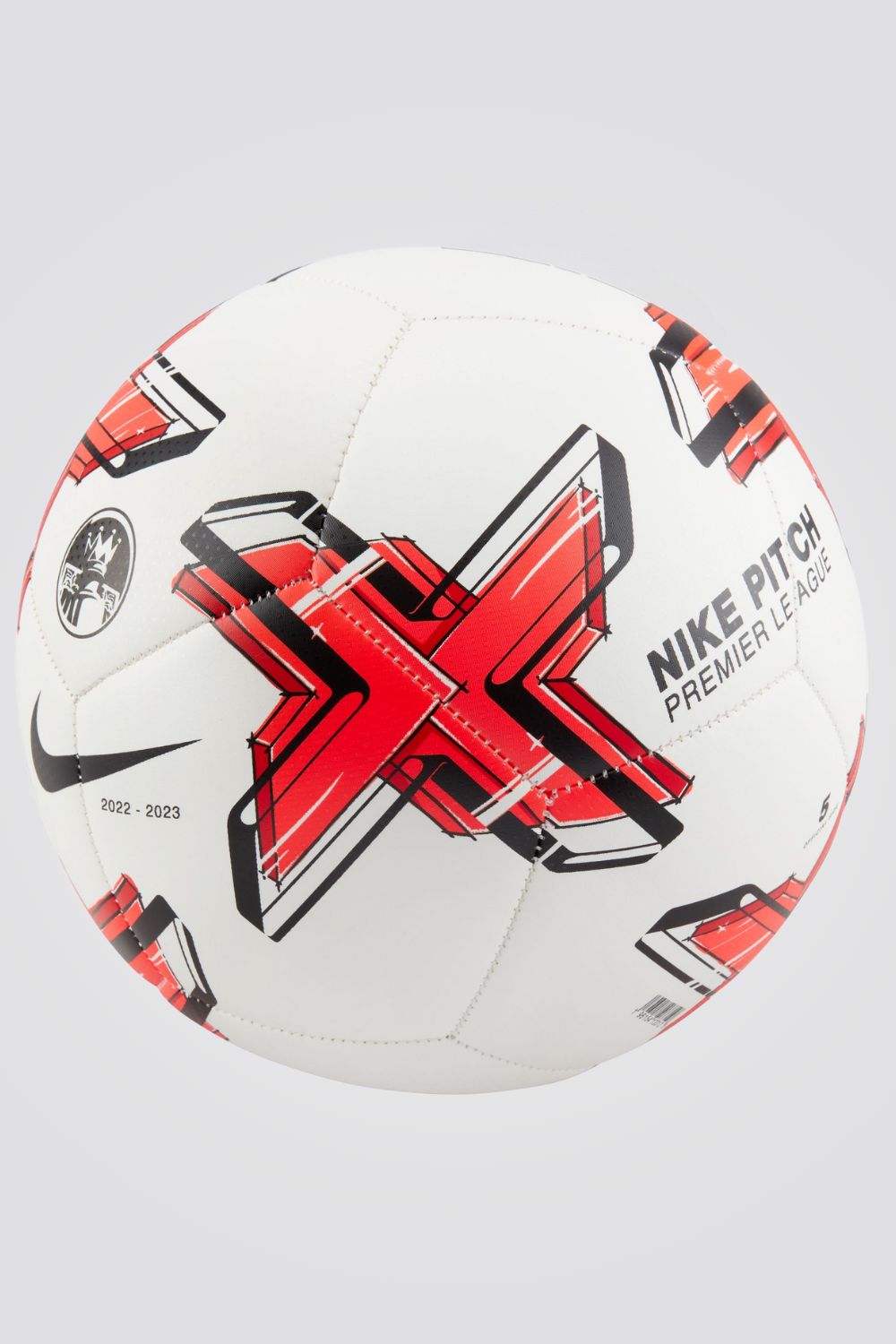 כדורגל Premier League Pitch בצבע לבן ואדום