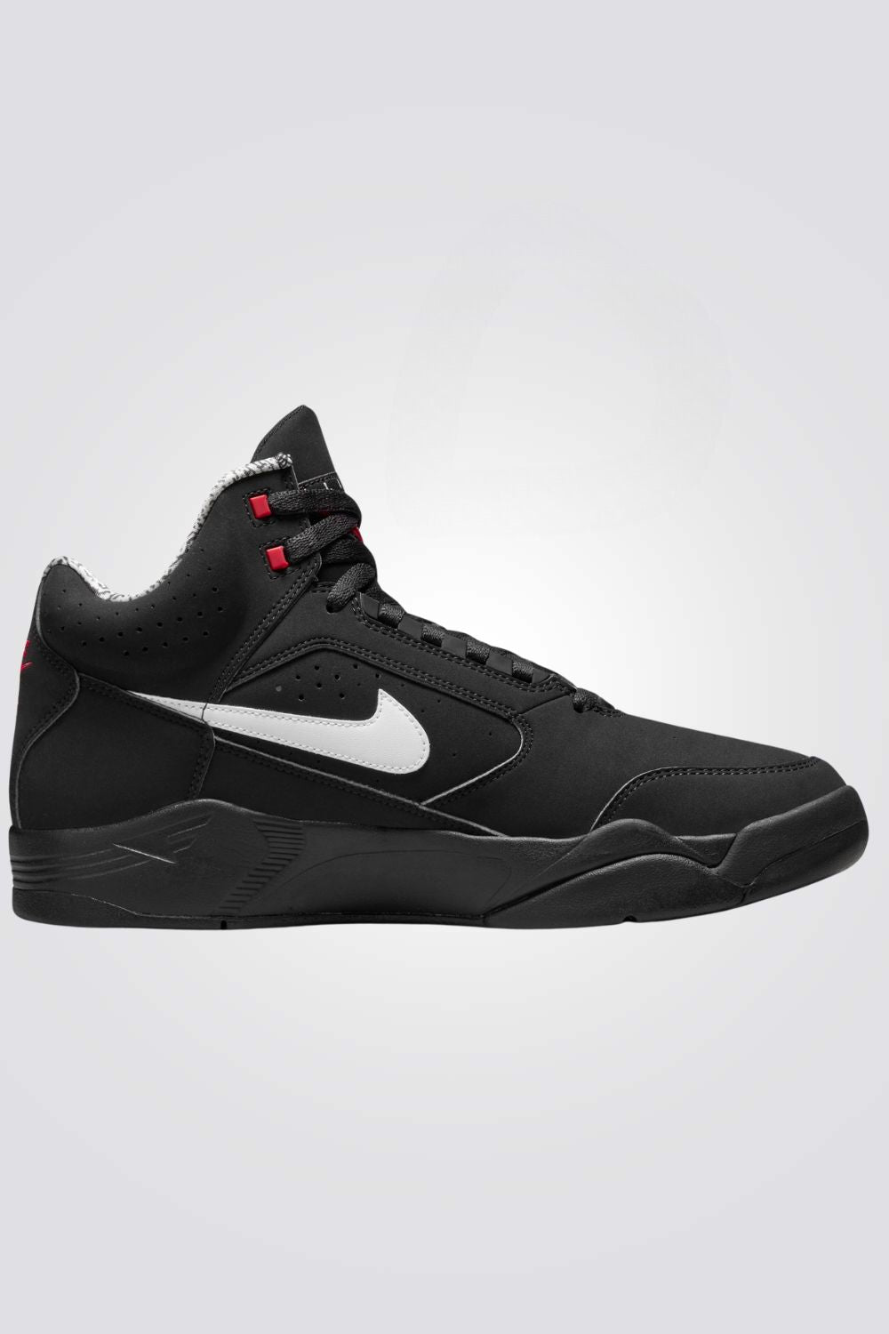 נעלי ספורט לגברים Air Flight Lite Mid בצבע שחור ולבן