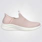 נעלי ספורט לנשים SLIP-INS SPORT ULTRA FLEX 3.0 בצבע ורוד ולבן - 1