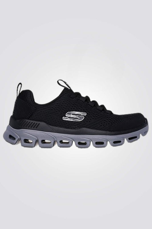 נעלי ספורט לנערים GLIDE-STEP בצבע שחור ואפור