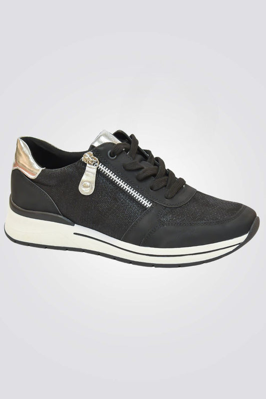 נעלי ספורט לנשים W46-60 בצבע שחור