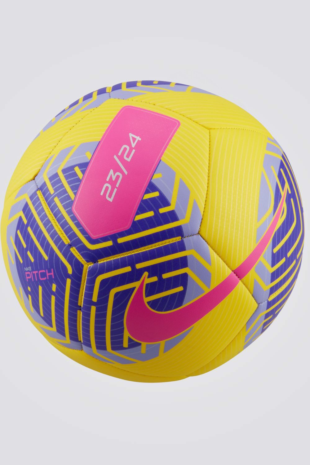 כדורגל Pitch בצבע צהוב וסגול